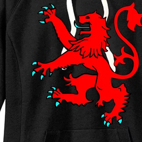 Lion Rampant of Scotland Women's Fleece Hoodie