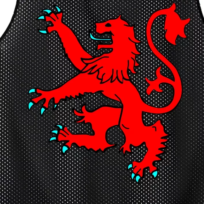 Lion Rampant of Scotland Mesh Reversible Basketball Jersey Tank