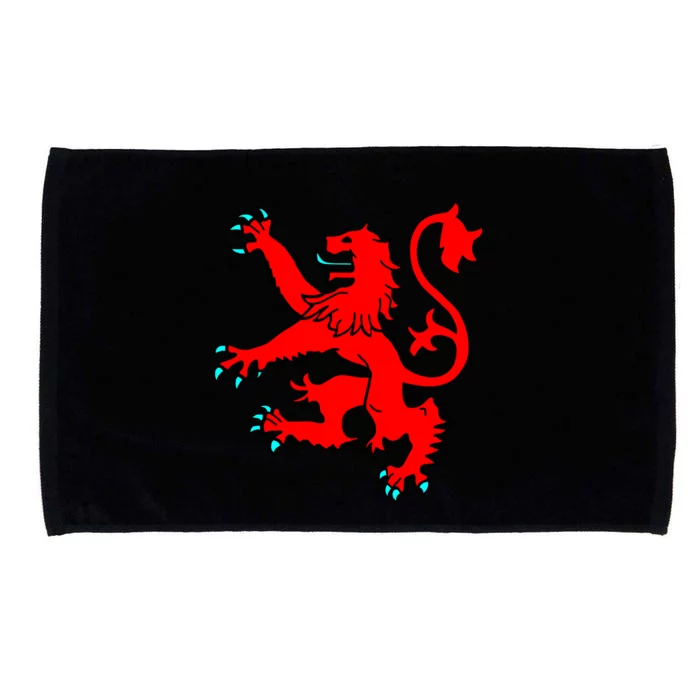 Lion Rampant of Scotland Microfiber Hand Towel