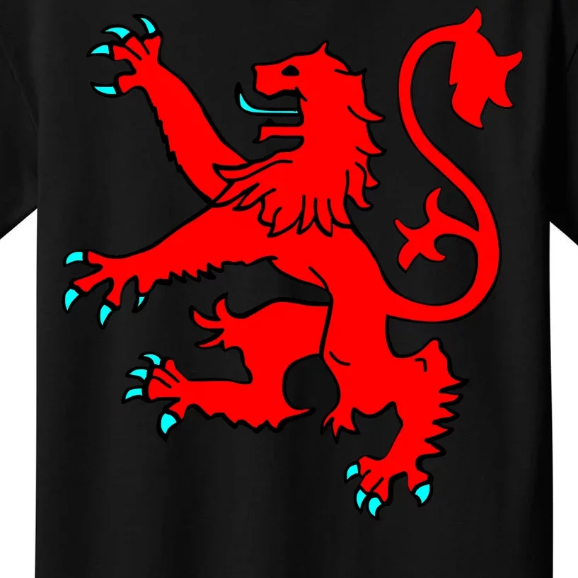 Lion Rampant of Scotland Kids T-Shirt