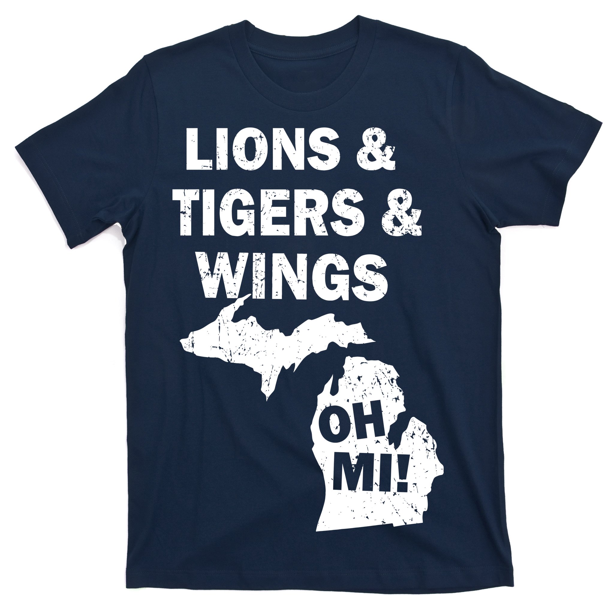 Lions, and Tigers, and Wings … Oh My - Vintage Detroit Collection