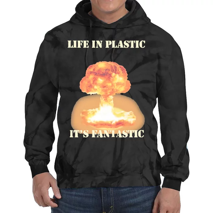 Life In Plastic Oppenheimer Tie Dye Hoodie