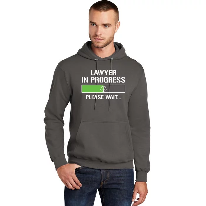 Lawyer In Progress Funny Law School Student Tall Hoodie