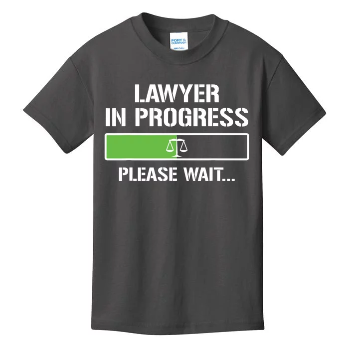 Lawyer In Progress Funny Law School Student Kids T-Shirt