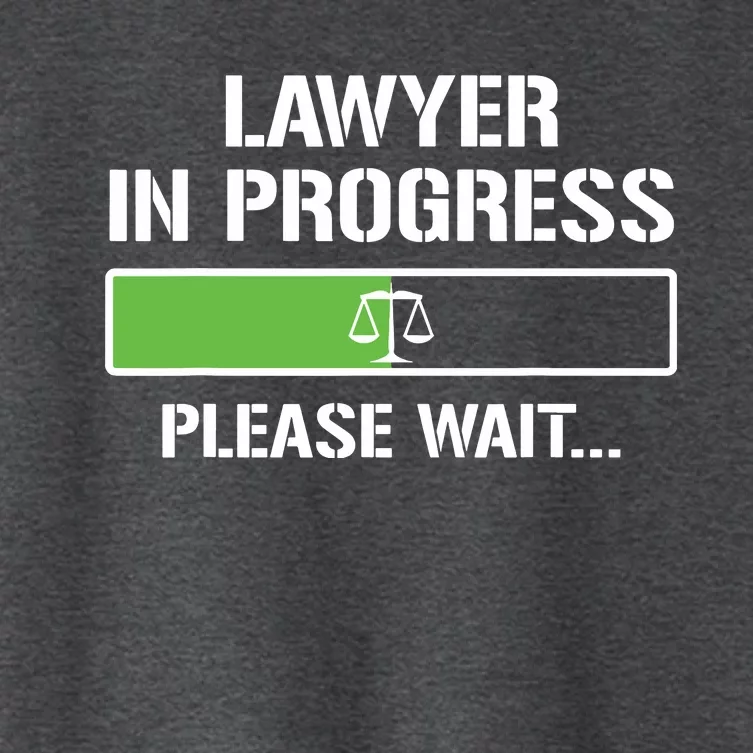 Lawyer In Progress Funny Law School Student Women's Crop Top Tee