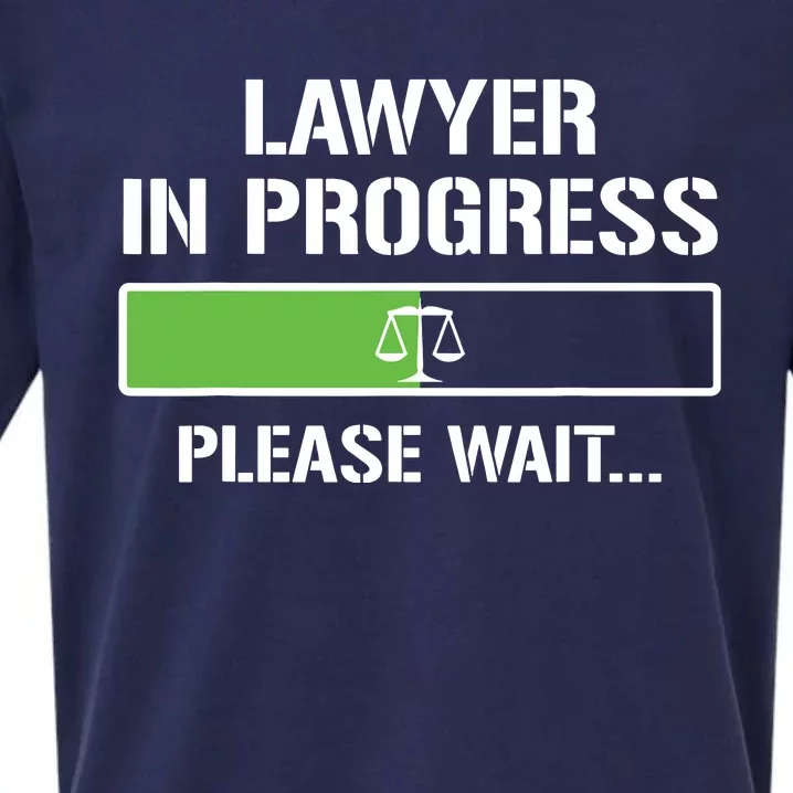 Lawyer In Progress Funny Law School Student Sueded Cloud Jersey T-Shirt