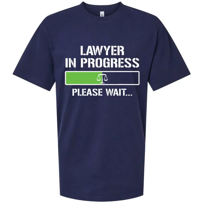 Lawyer In Progress Funny Law School Student Sueded Cloud Jersey T-Shirt