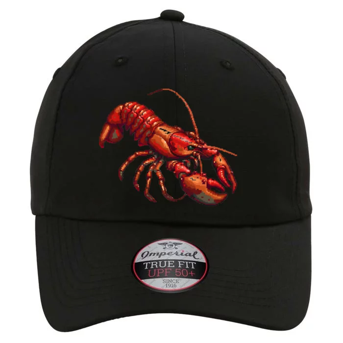 Lobster In Pixel Form The Original Performance Cap