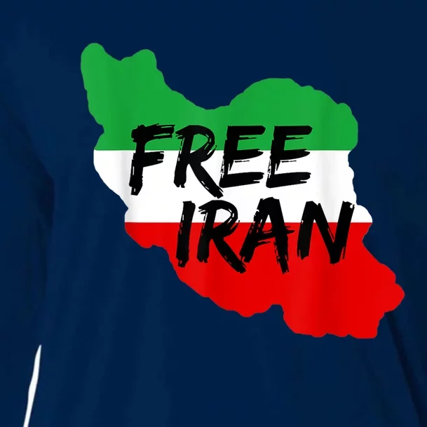 Love Iran Persian Freedom Free Iran Cooling Performance Long Sleeve Crew