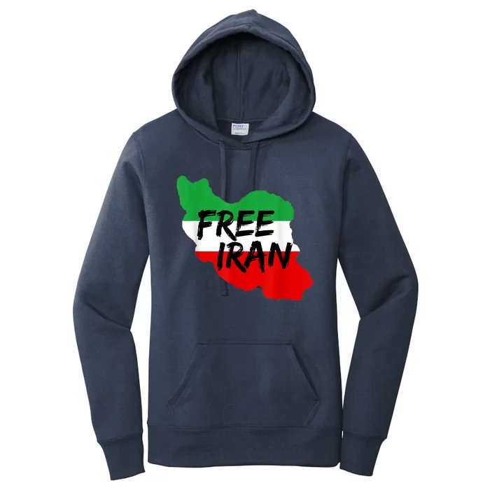 Love Iran Persian Freedom Free Iran Women's Pullover Hoodie