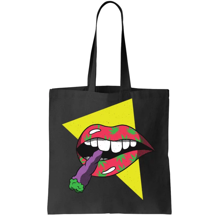 Lips Joint Tote Bag