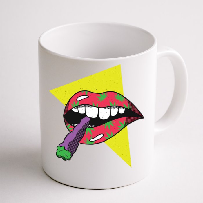 Lips Joint Front & Back Coffee Mug