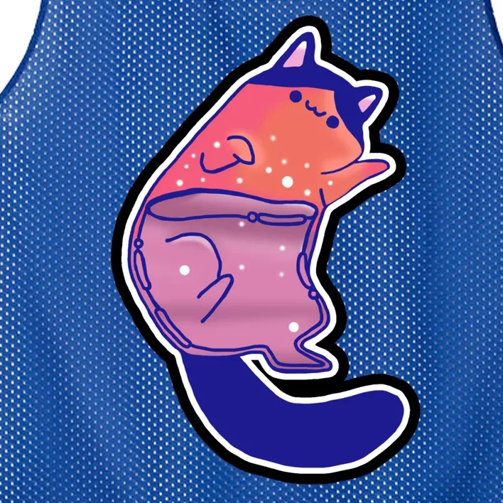 Liquid Cat Mesh Reversible Basketball Jersey Tank