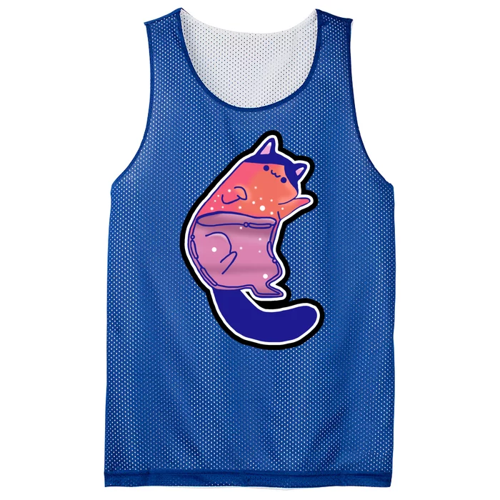 Liquid Cat Mesh Reversible Basketball Jersey Tank