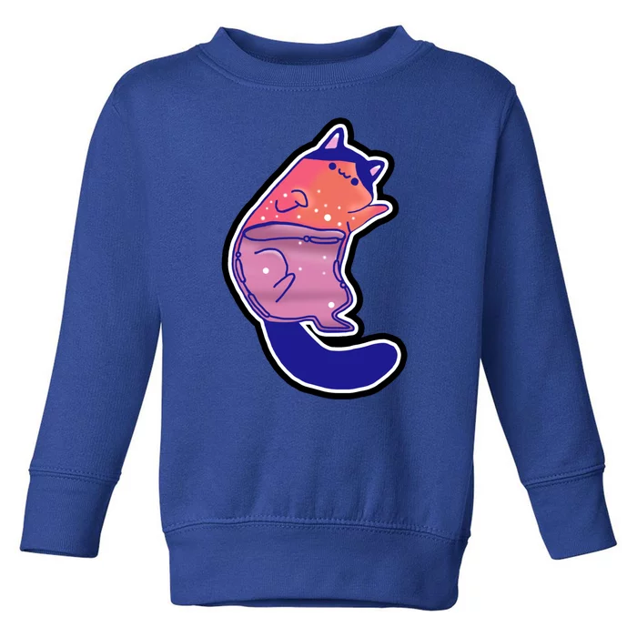 Liquid Cat Toddler Sweatshirt