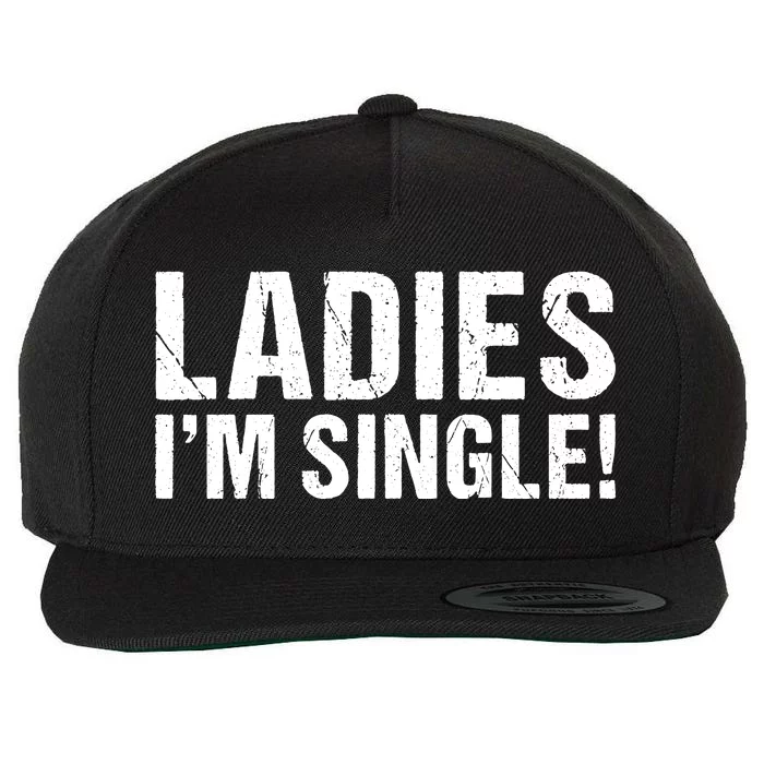 Ladies Im Single Wool Snapback Cap