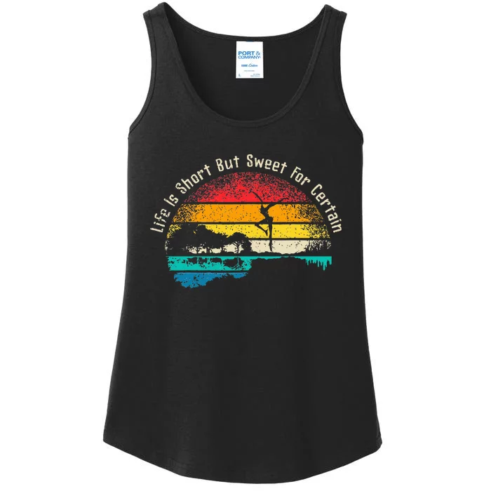 Life Is Short Guitar But Sweet For Certain Ladies Essential Tank