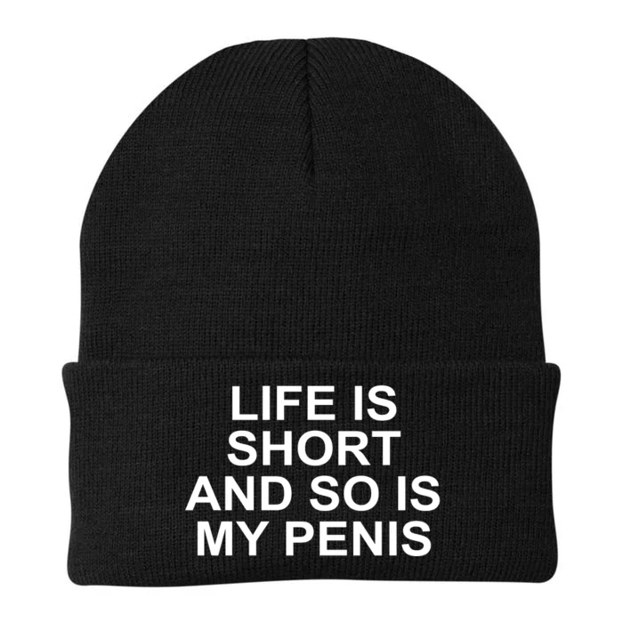 Life Is Short And So Is My Penis Knit Cap Winter Beanie