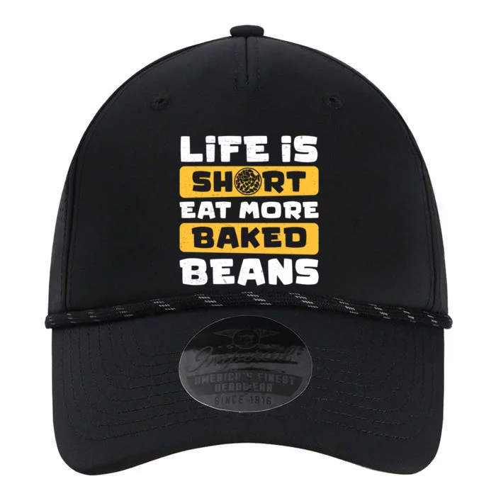 Life Is Short Funny Eat More Baked Beans For Bean Specialist Great Gift Performance The Dyno Cap