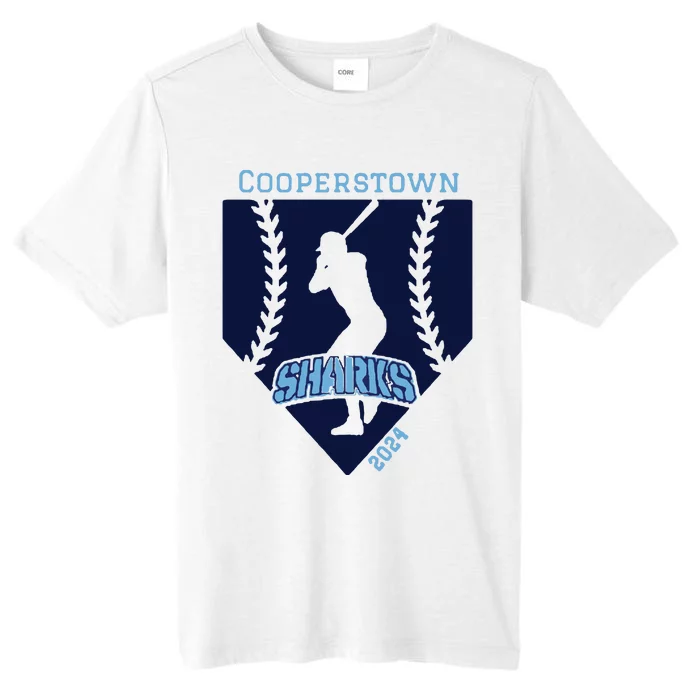 Long Island Sharks Cooperstown ChromaSoft Performance T-Shirt