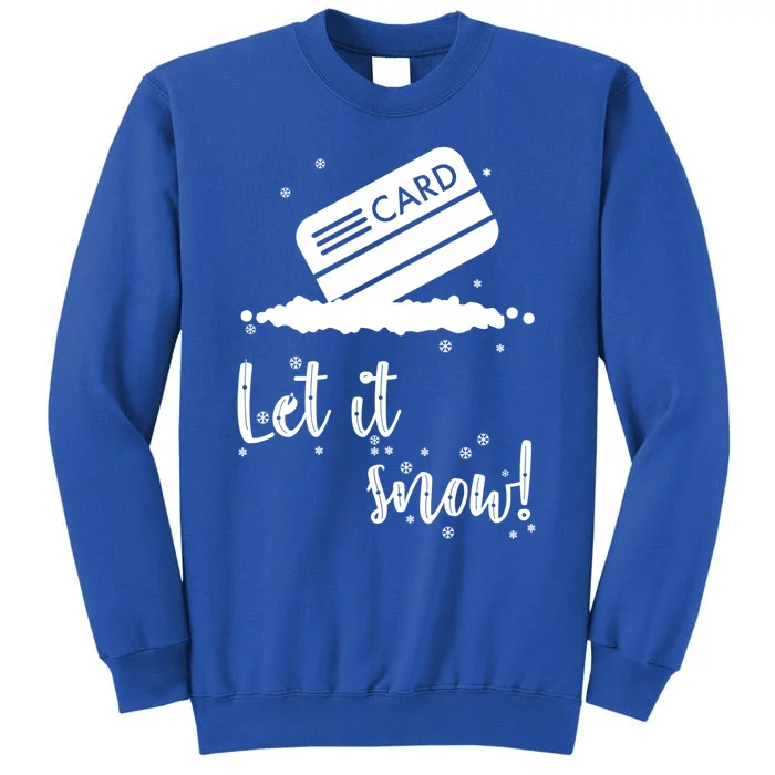 Let It Snow Santa Cocaine Adult Christmas Funny Xmas Humor Meaningful Gift Sweatshirt