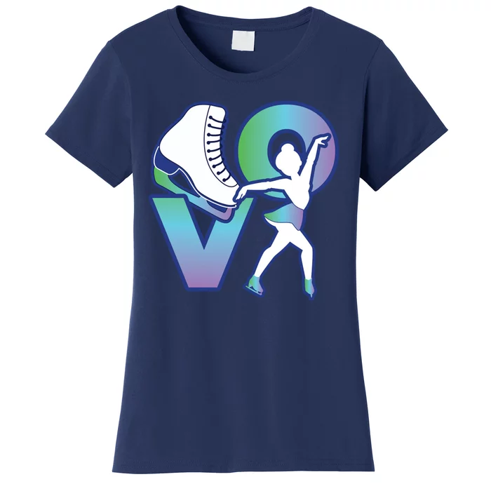 Love Ice Skating Women's T-Shirt