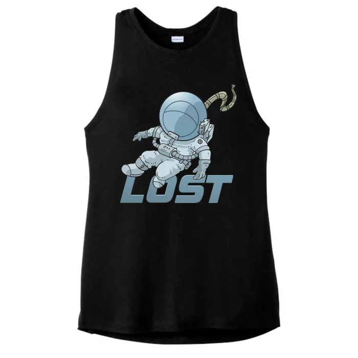 Lost In Space Ladies Tri-Blend Wicking Tank