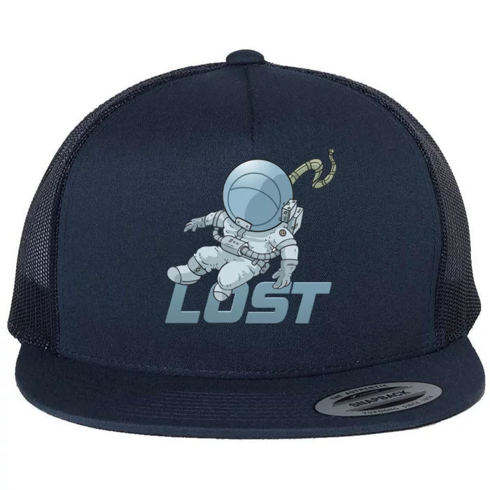 Lost In Space Flat Bill Trucker Hat