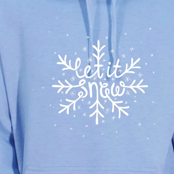 Let It Snow Unisex Surf Hoodie