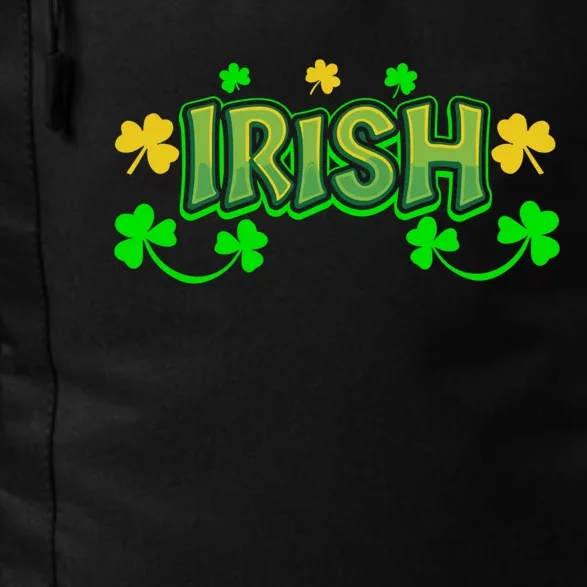 Lucky Irish Shamrock Shenanigans Daily Commute Backpack