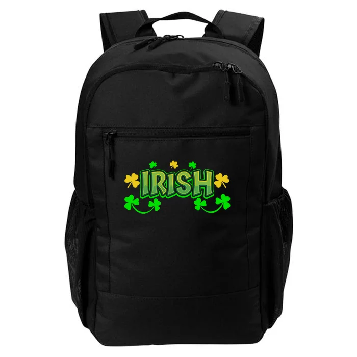 Lucky Irish Shamrock Shenanigans Daily Commute Backpack