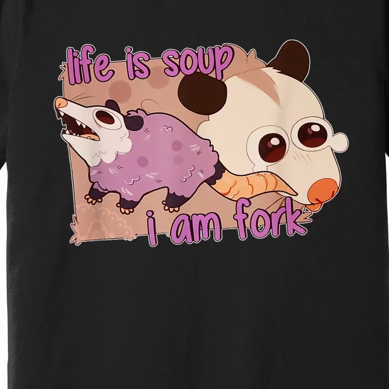 Life Is Soup I Am Fork Premium T-Shirt