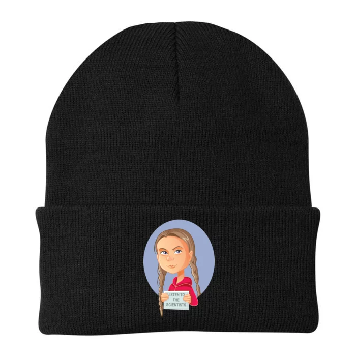 Listen To The Scientists Knit Cap Winter Beanie