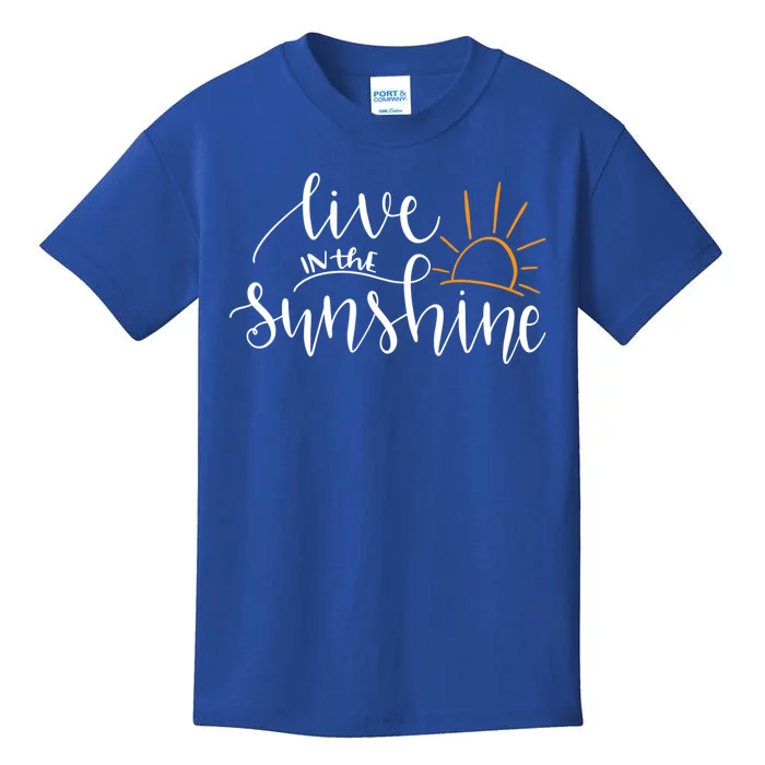 Live In The Sunshine Kids T-Shirt