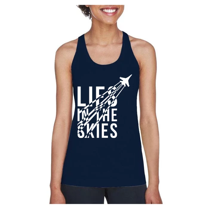 Lies In The Skies Women's Racerback Tank