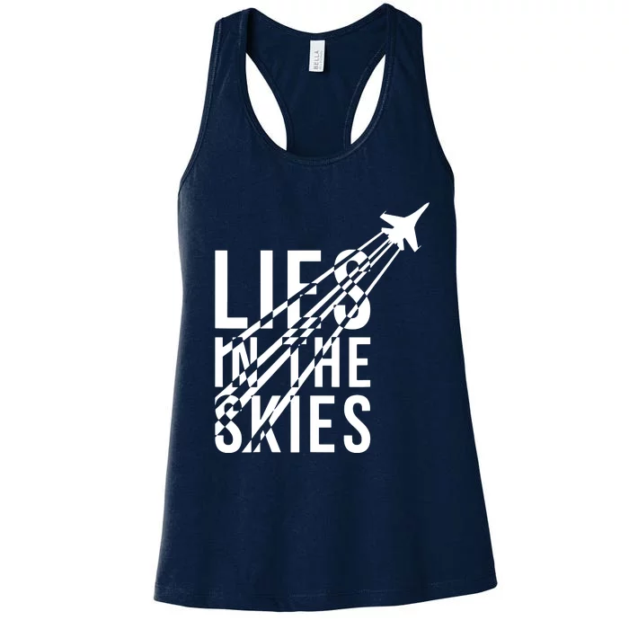 Lies In The Skies Women's Racerback Tank