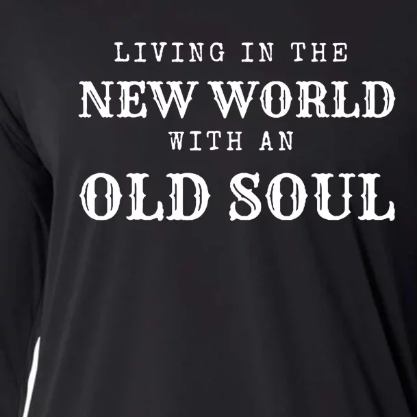 Living In The New World With An Old Soul Cooling Performance Long Sleeve Crew