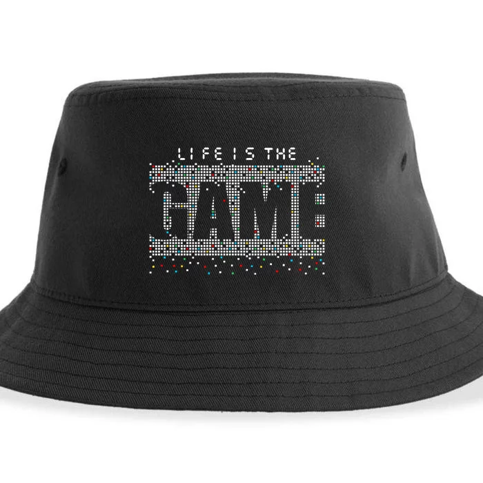 Life Is The Game Sustainable Bucket Hat