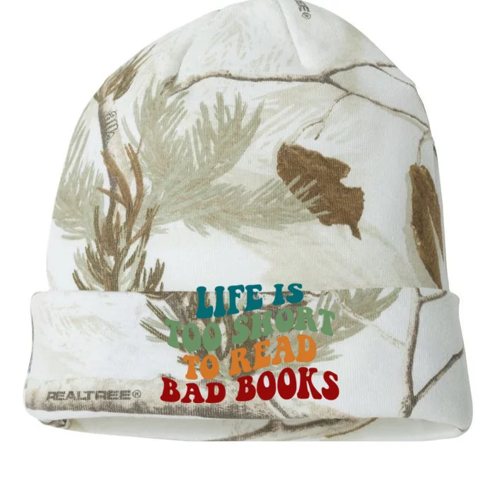 Life Is Too Short To Read Bad Books Kati - 12in Camo Beanie