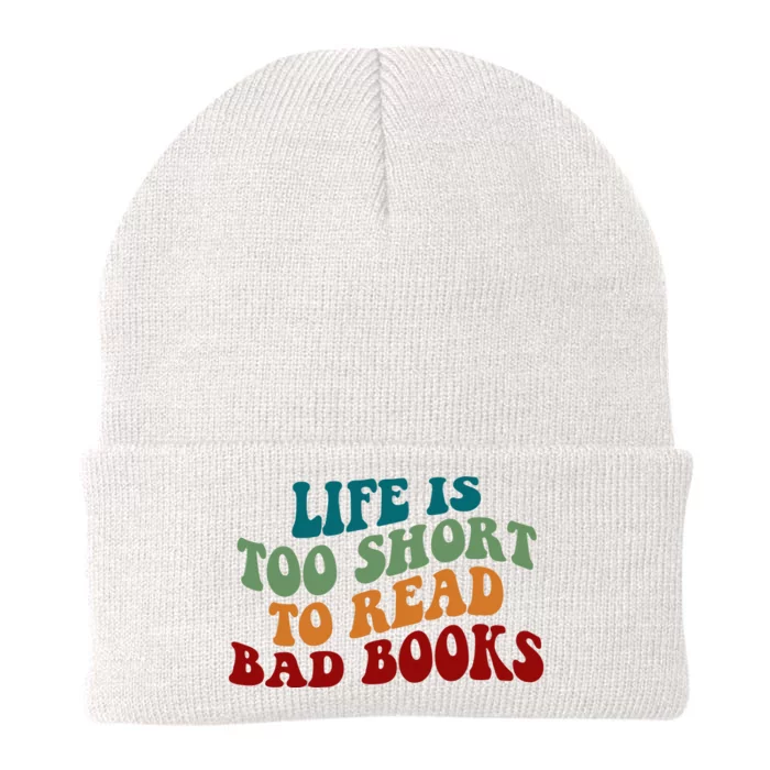 Life Is Too Short To Read Bad Books Knit Cap Winter Beanie