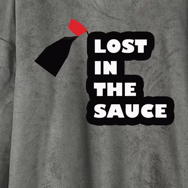 Lost In The Sauce Hooded Wearable Blanket