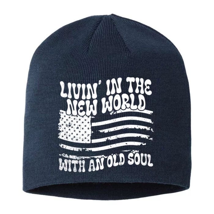 Living In The New World With An Old Soul 8 1/2in Sustainable Knit Beanie