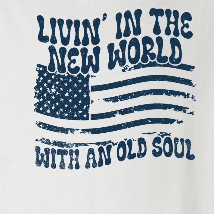 Living In The New World With An Old Soul Toddler Long Sleeve Shirt