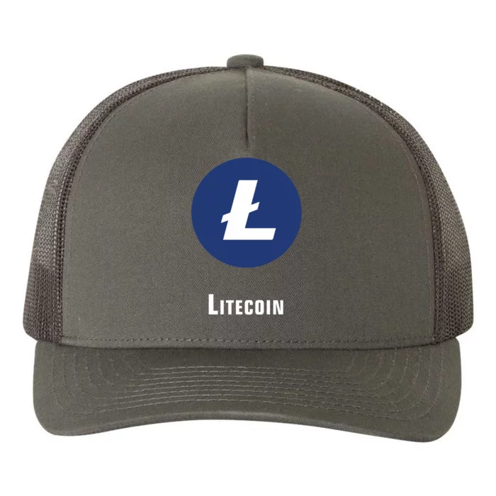 Litecoin Classic Yupoong Adult 5-Panel Trucker Hat