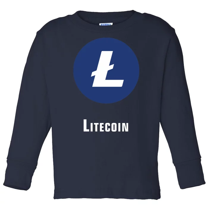 Litecoin Classic Toddler Long Sleeve Shirt