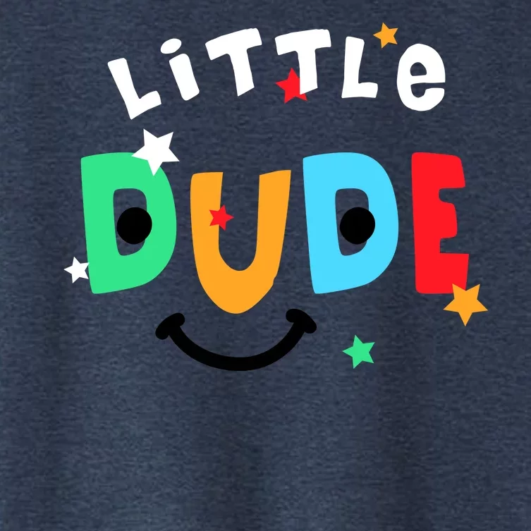 Little Dude Women's Crop Top Tee