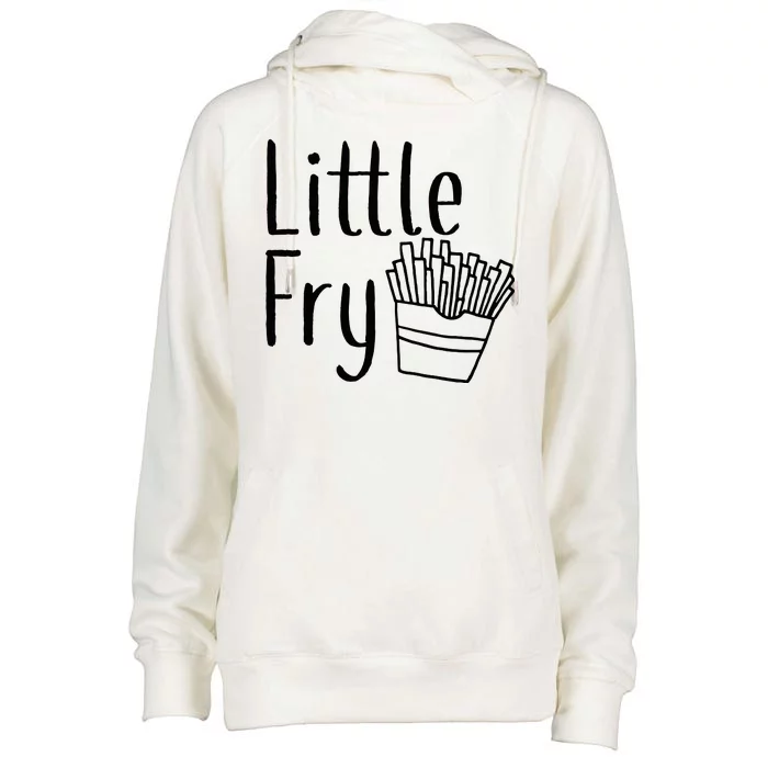 Little Fry Womens Funnel Neck Pullover Hood