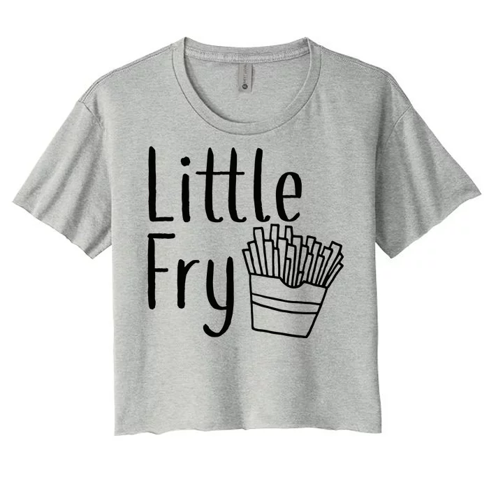 Little Fry Women's Crop Top Tee