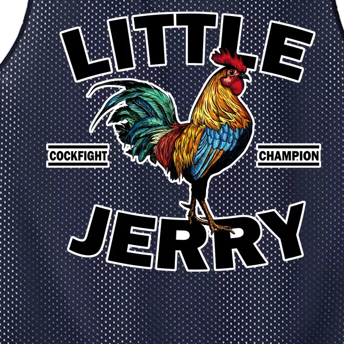 Little Jerry Cockfight Champion Mesh Reversible Basketball Jersey Tank