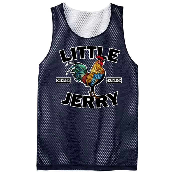 Little Jerry Cockfight Champion Mesh Reversible Basketball Jersey Tank